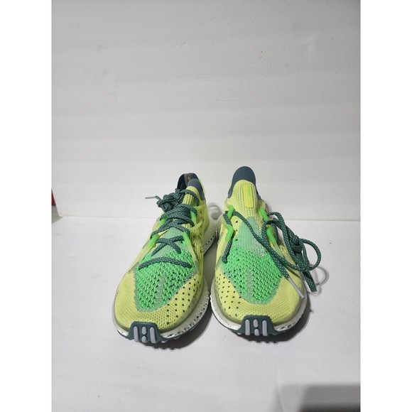 Adidas 4D Fusio ‘Semi Frozen Yellow’ FY3603 Primeknit Running Shoes Mens 10.5 - Picture 4 of 8